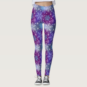 blue snow leggings