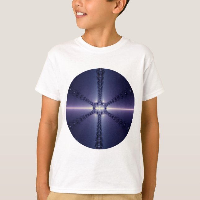 Blue Snowflake T-Shirt (Front)