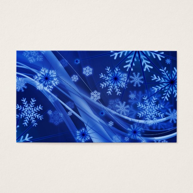 Blue Snowflakes (Front)