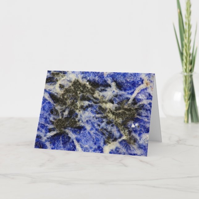 Blue Sodalite Card (Front)