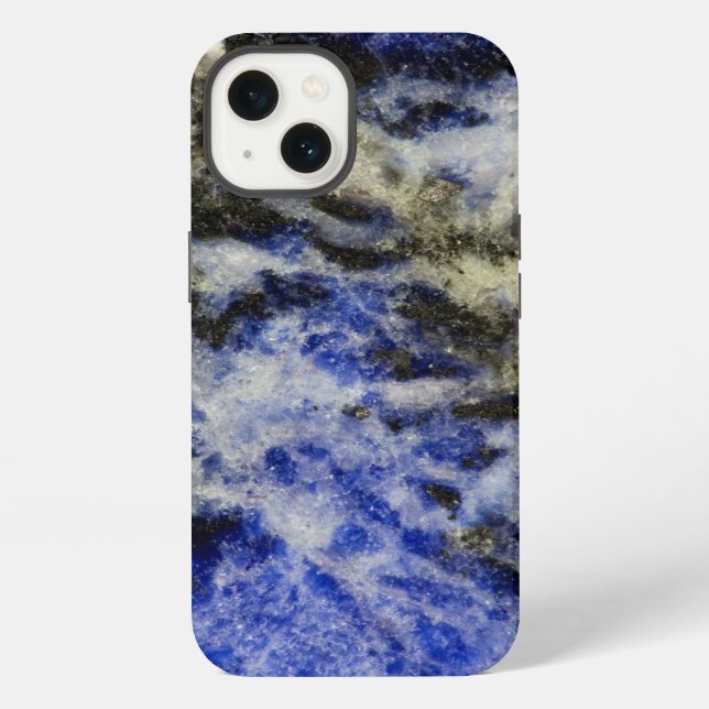 Blue Sodalite iPhone Case (Back)