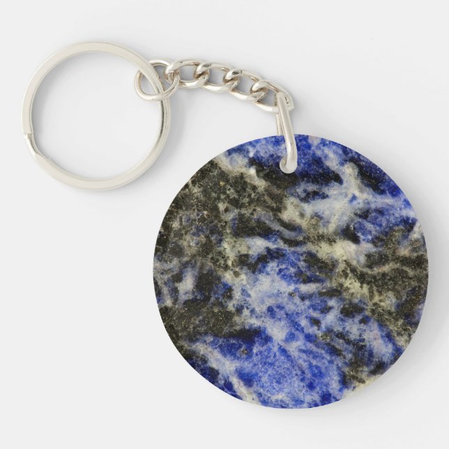 Blue Sodalite Key Ring (Front)