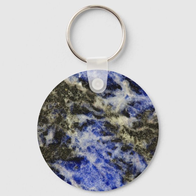 Blue Sodalite Key Ring (Front)