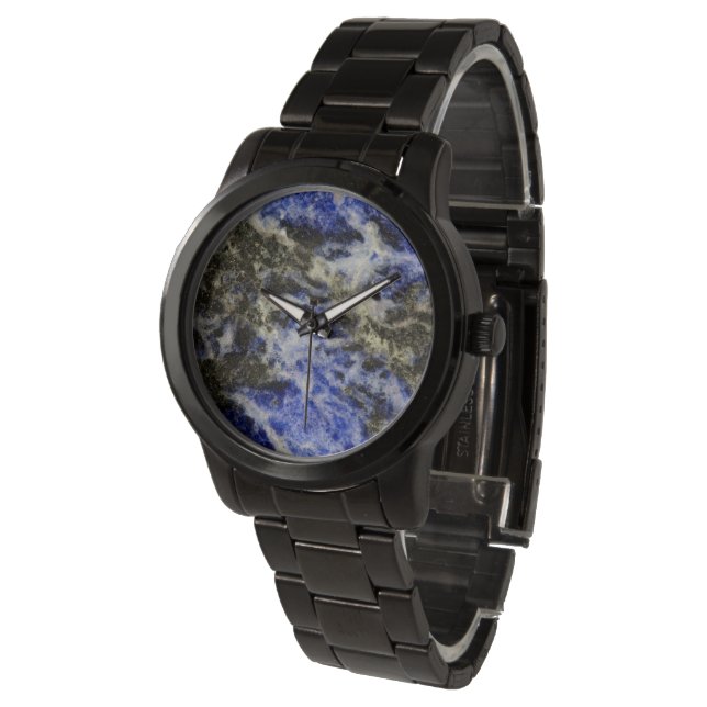 Blue Sodalite Watch (Angled)