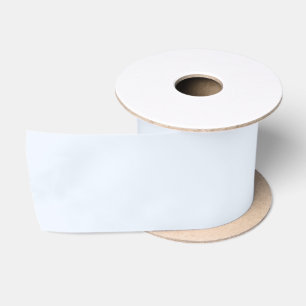 Blue Soft White Pastel Solid Colour Satin Ribbon