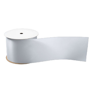 Blue Soft White Pastel Solid Colour Satin Ribbon