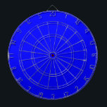 Blue  (solid colour)   dartboard<br><div class="desc">Blue  (solid colour)</div>