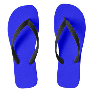 Blue (solid colour) jandals