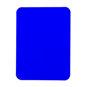Blue (solid colour) magnet