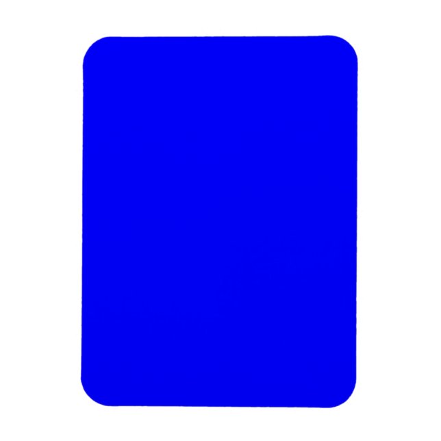 Blue  (solid colour)   magnet (Vertical)