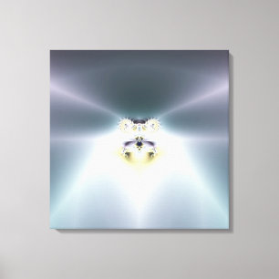Blue Space Canvas Print