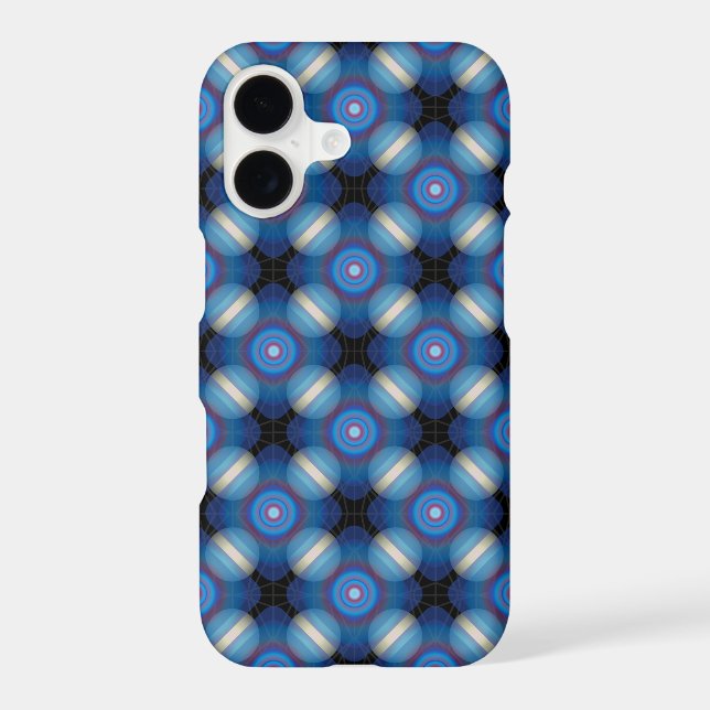 Blue Spacey Geometric (Back)
