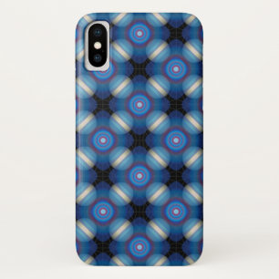 Blue Spacey Geometric Case-Mate iPhone Case