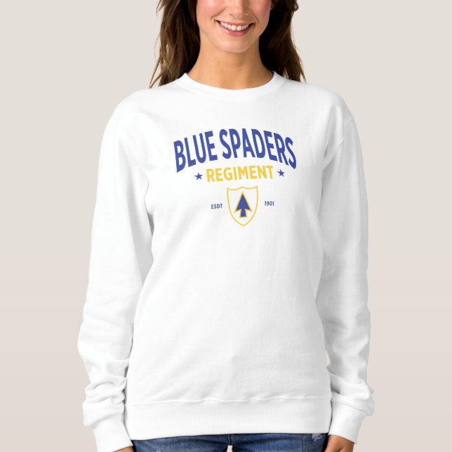 Blue Spaders - 26th Infantry Regiment Women Sweatshirt (Front)
