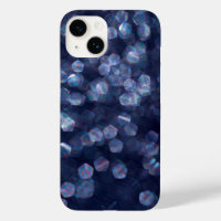Blue Sparkle Bokeh Lights