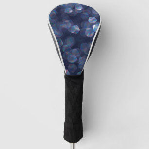 Blue Sparkle Bokeh Lights Golf Head Cover