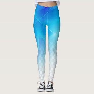 Blue Sparkle Leggings