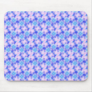 Blue Sparkles Mouse Pad