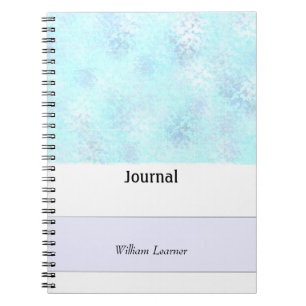 Blue Spatter Personal Journal