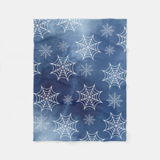 Blue Spiderweb Blanket