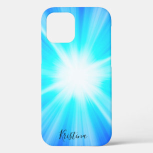 BLUE SPLASH  iPhone 12 CASE