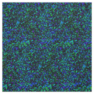 Blue Splatter - Cotton Twill Fabric