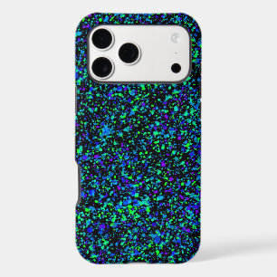 Blue Splatter - iPhone Case