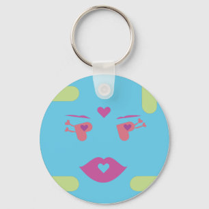 Blue Sponap Key Chain, Dilli.ai Ring