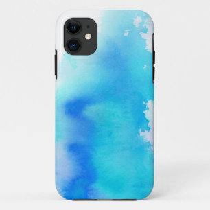 Blue spot, watercolor abstract hand painted Case-Mate iPhone case