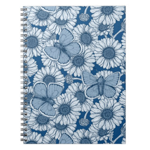 Blue spring notebook