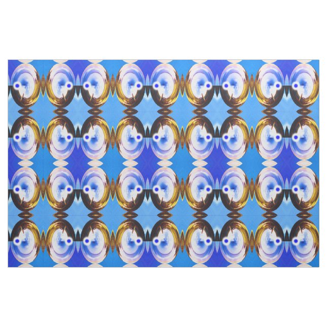 Blue springtime fabric (Fat Quarter)