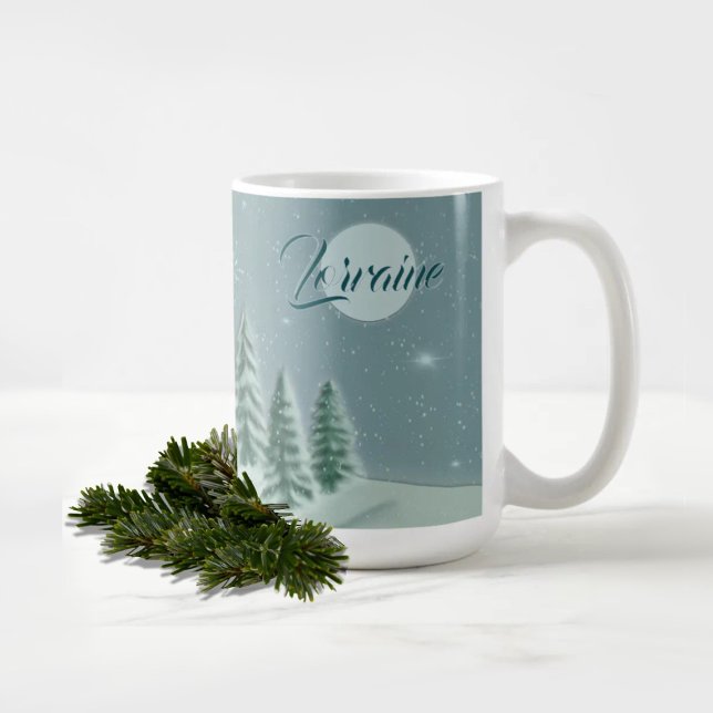 Blue Spruce Holiday Mug (Creator Uploaded)