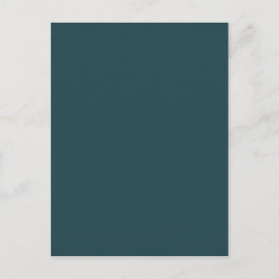 Blue Spruce Pattern. Fashion Colour Trend Postcard