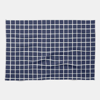 Blue Squares Kitchen Towel