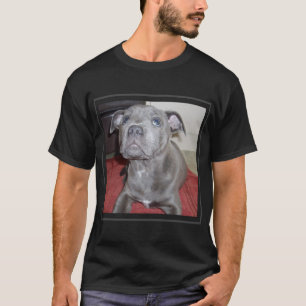 Blue Staffordshire Bull Terrier Puppy, T-Shirt
