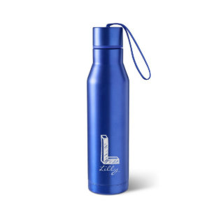 Blue Stainless Steel Water Bottle - Kate