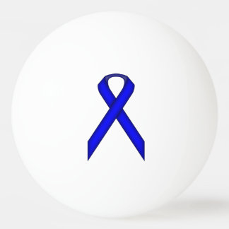 Blue Standard Ribbon by Kenneth Yoncich Ping Pong Ball