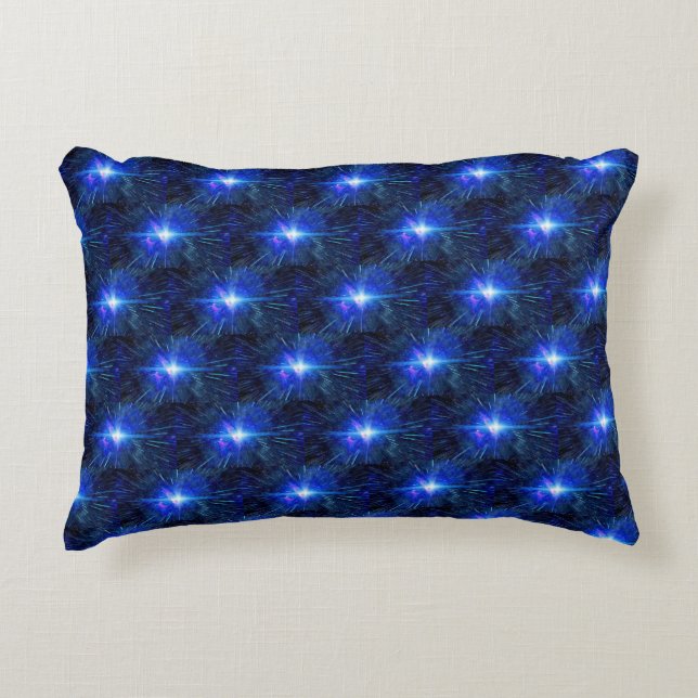 BLUE STAR Accent Pillow (Front)