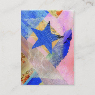 Blue Star ACEO artist trading card