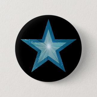 Blue Star button black