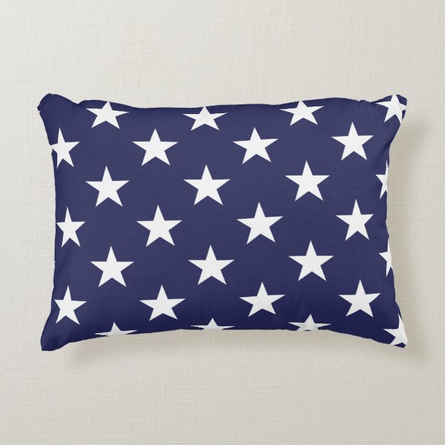 Blue Star Decorative Cushion (Front)