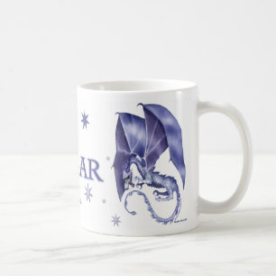 Blue Star Dragon Mug for Edgar