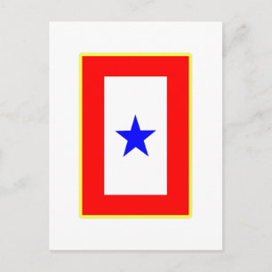 Blue Star Mother Postcard