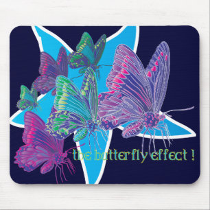 BLUE STAR MOUSE PAD