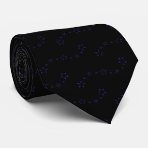 blue star night tie