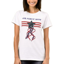 Blue Star Ribbon Air Force Mum