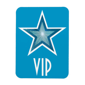 Blue Star 'VIP' flexible magnet blue