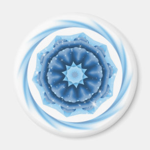 Blue Star w/Hearts Magnet
