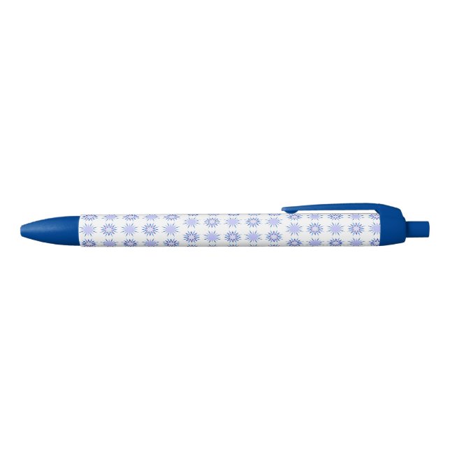 Blue Starburst Ink Pen (Top)