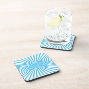 blue starbust cool design coaster